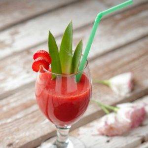 kiwi strawberry smoothie1